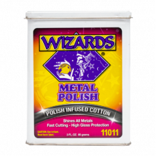 Wizards Metal Polish - Металическая вата для очистки металлических деталей мотоциклов, 85 гр