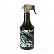 00.1012.11.00VG987 KENOTEK TYRE AND PLASTIC GLOSS 1L Кенотек тайр энд пластик глосс Реставратор пластика и шин