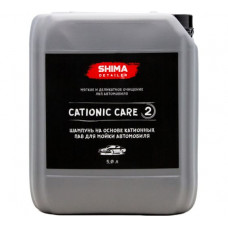 SHIMA DETAILER CATIONIC CARE Шампунь на основе катионных ПАВ для мойки автомобиля 5л