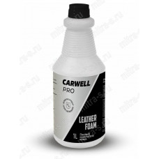Пенный очиститель кожи CARWELL LEATHER FOAM (1 л.)