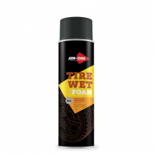 Tire Wet Foam - чернитель шин пенный 650мл. Aim-One