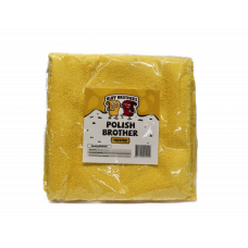 Микрофибра для располировки с низким ворсом BUFF BROTHERS POLISH BROTHER GOLD 40x40