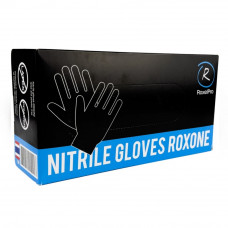 RoxelPro Нитриловые перчатки ROXONE, чёрные, размер XL, упаковка 50 шт.
