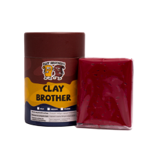 Глина полировальная полуабразивная BUFF BROTHERS CLAY MAROON 100gr.